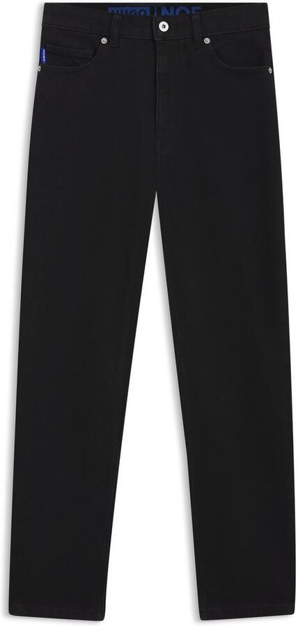 HUGO Blue Mom jeans Noe Straight fit jeans met hoge taille - Foto 11