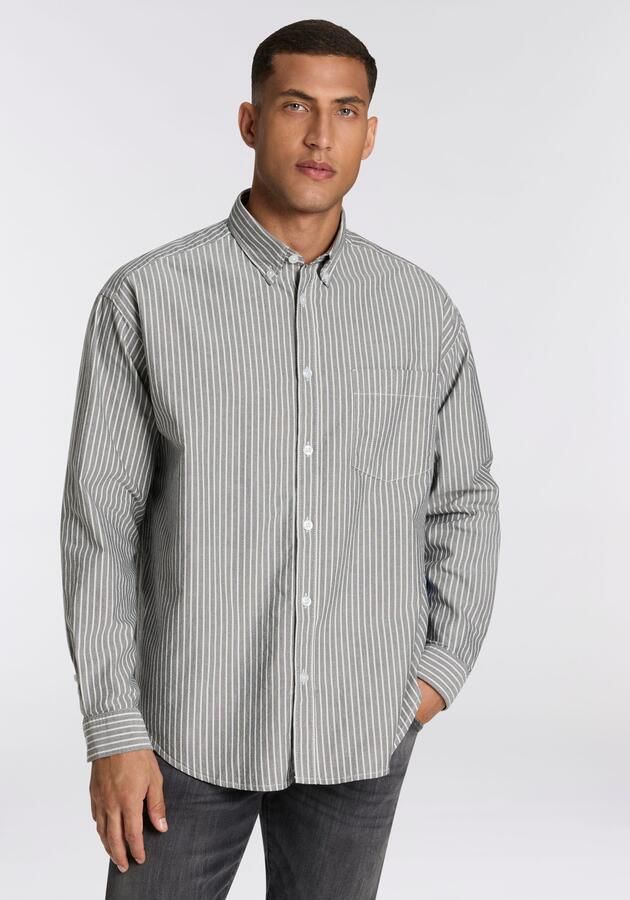 HUGO Blue Overhemd met lange mouwen Ebill oversized - Foto 4