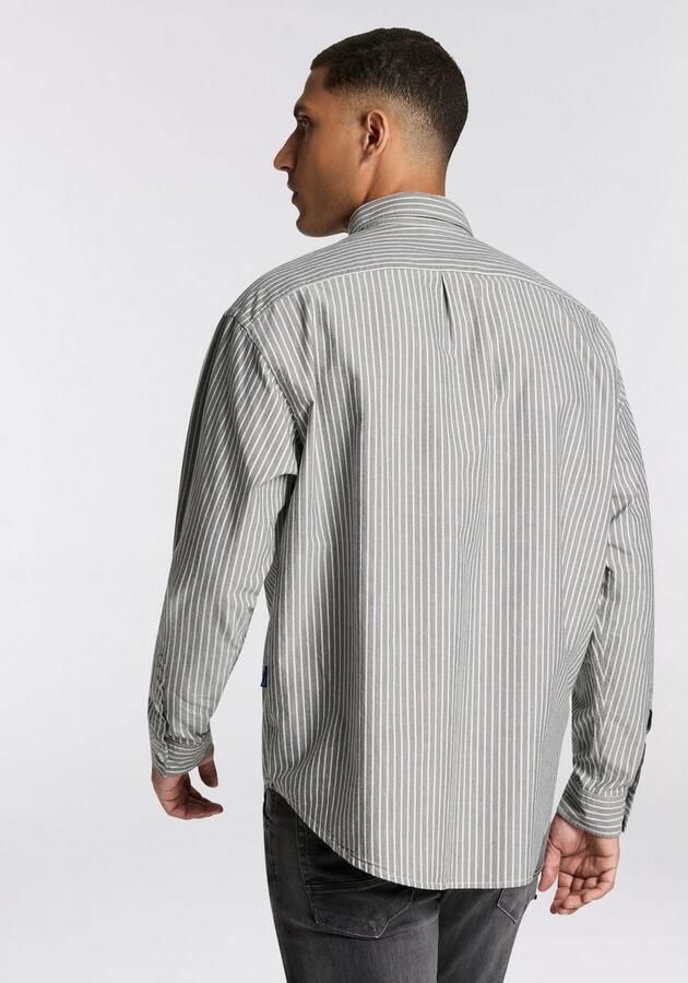 HUGO Blue Overhemd met lange mouwen Ebill oversized - Foto 3