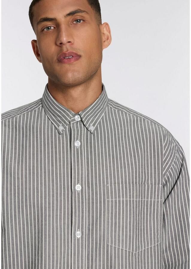 HUGO Blue Overhemd met lange mouwen Ebill oversized - Foto 2