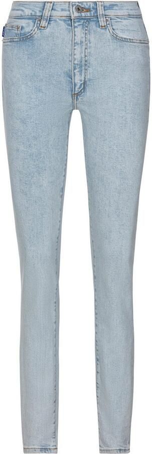 HUGO Blue Skinny fit jeans Malu Skinny fit met gemiddelde taillehoogte - Foto 6