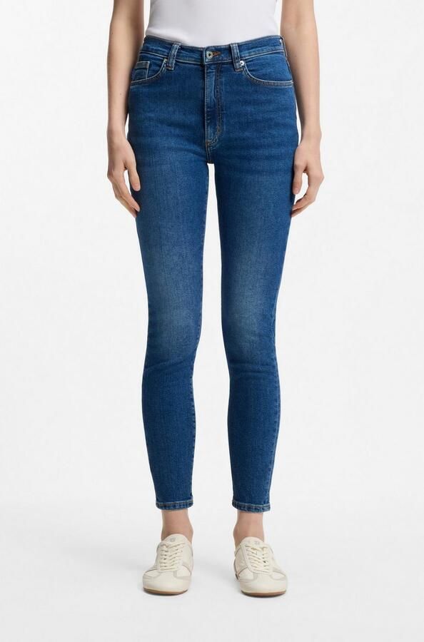 HUGO Blue Skinny fit jeans Malu Skinny fit met gemiddelde taillehoogte - Foto 12