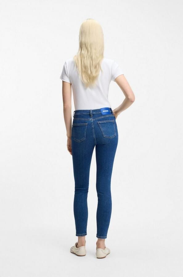 HUGO Blue Skinny fit jeans Malu Skinny fit met gemiddelde taillehoogte - Foto 13