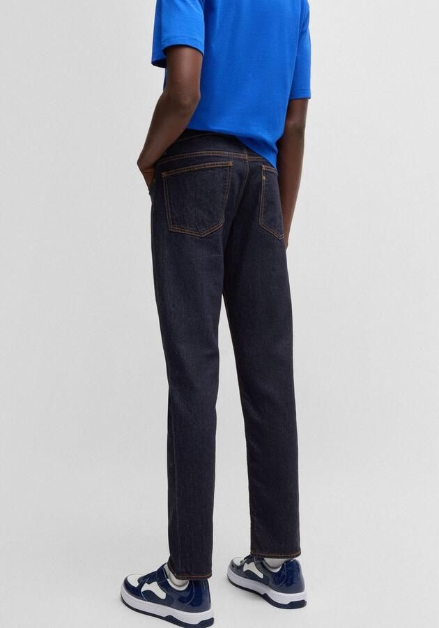 HUGO Blue Slim fit jeans Ash met stone-washed-finish - Foto 16