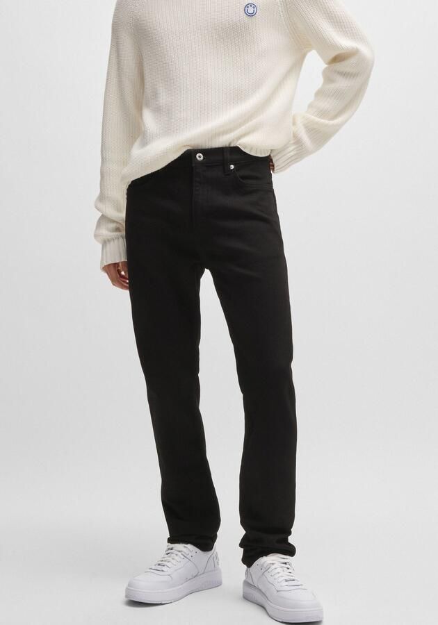 OTTO HUGO Blue Slim fit jeans Ash met stone-washed-finish - Foto 6