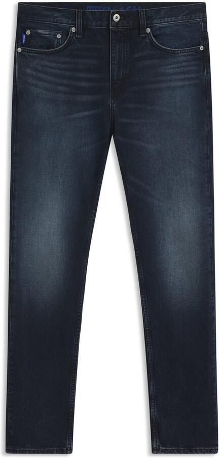 HUGO Blue Slim fit jeans Ash met stone-washed-finish - Foto 6