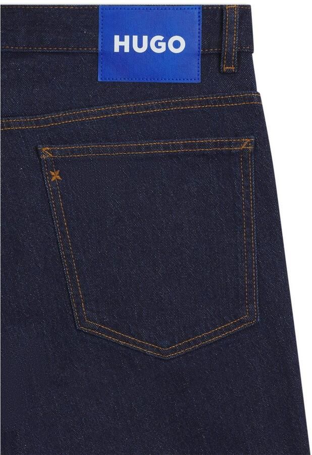 HUGO Blue Slim fit jeans Ash met stone-washed-finish - Foto 6