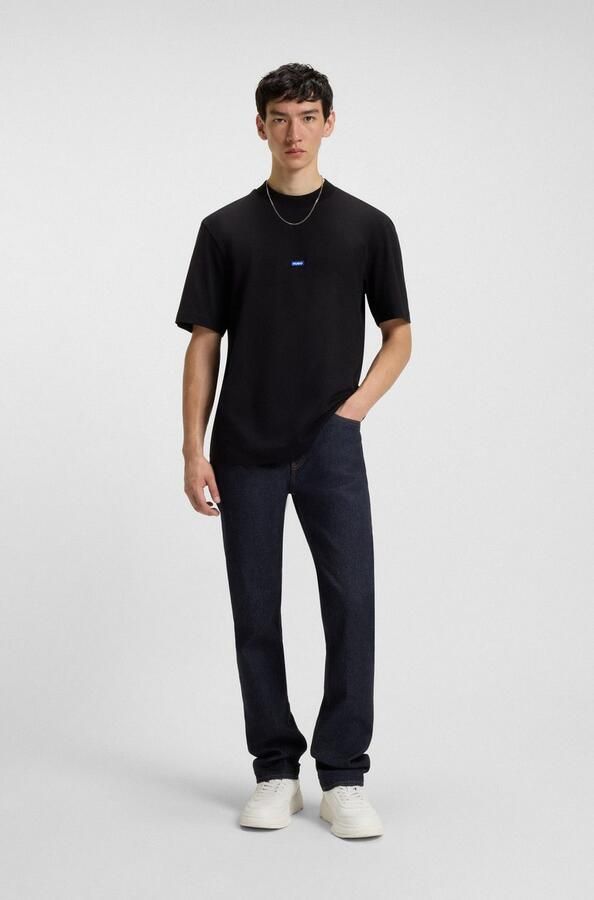 HUGO Blue Slim fit jeans Ash met stone-washed-finish - Foto 9