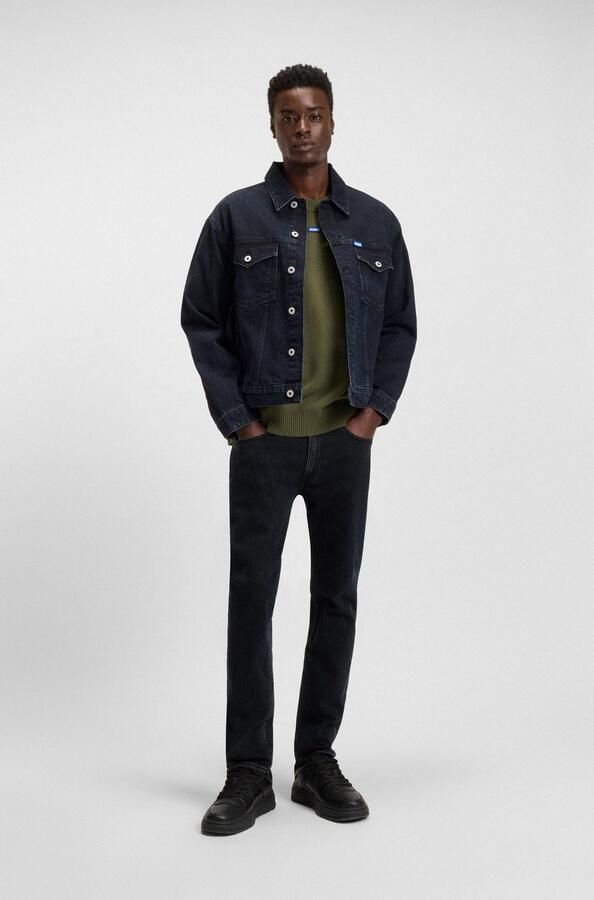 HUGO Blue Slim fit jeans Zane extra slim fit - Foto 5