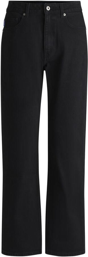 OTTO HUGO Blue Straight jeans Elyah Straight fit jeans met hoge taille lange lengte 36 - Foto 11