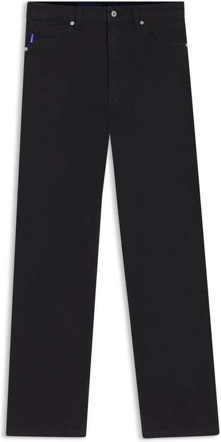 OTTO HUGO Blue Straight jeans Elyah Straight fit jeans met hoge taille lange lengte 36 - Foto 10