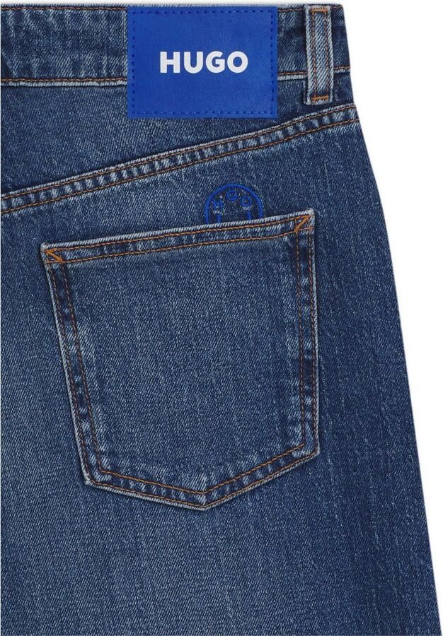 HUGO Blue Straight jeans Elyah Straight fit jeans met hoge taille lange lengte 36 - Foto 5