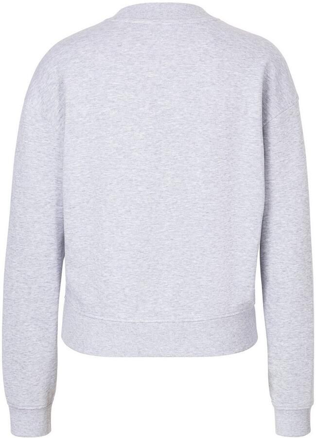 Hugo Blue Sweatshirt met labeldetail model 'Delessa'