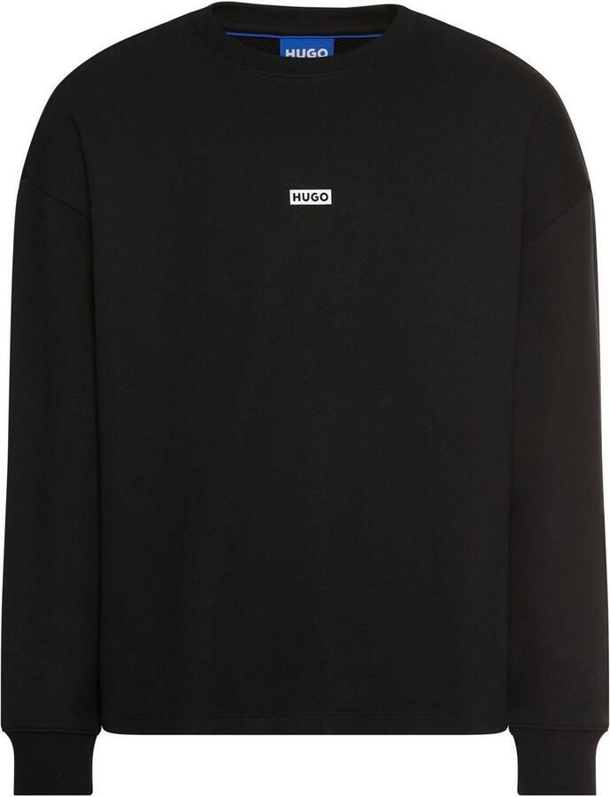 HUGO Blue Sweatshirt Naviu met rugprint - Foto 2