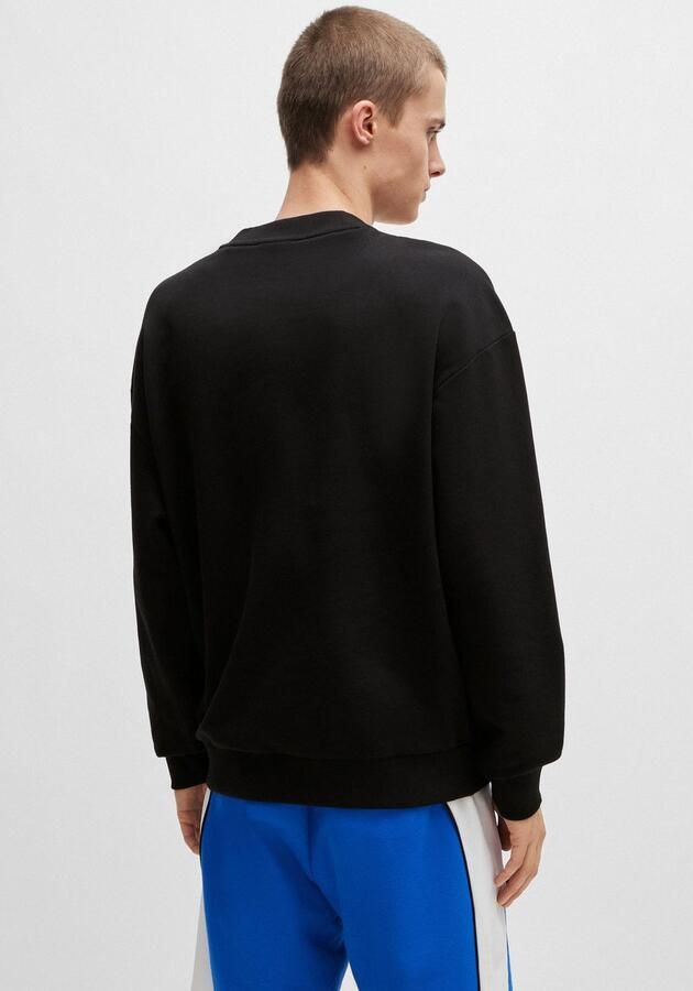 Hugo Blue Sweatshirt met opstaande kraag model 'Niero' - Foto 6