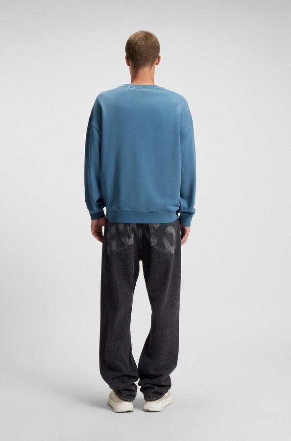 HUGO Blue Sweatshirt Nogocrew Ronde hals regular fit logoprint - Foto 2