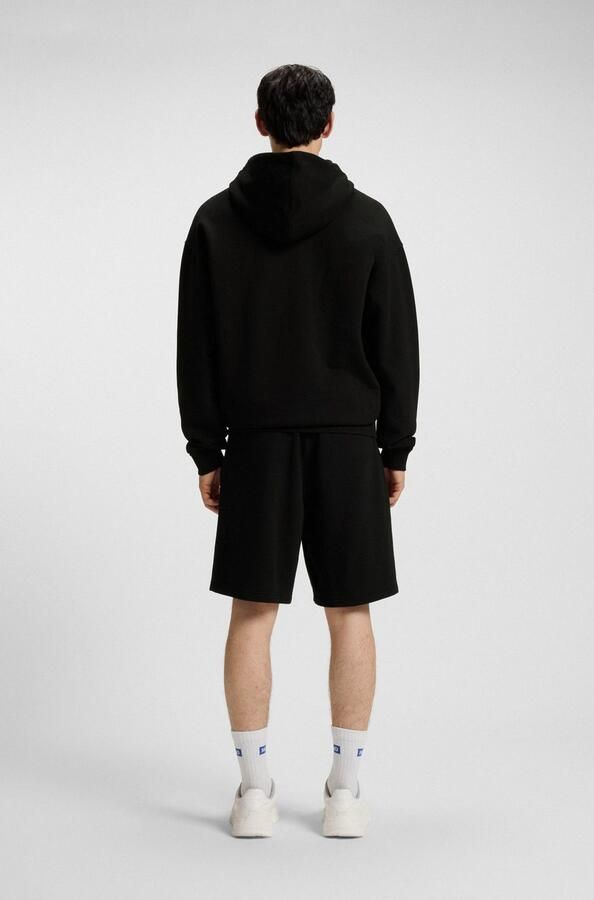 HUGO Blue Sweatshirt Nogudi met capuchon regular fit puur katoen - Foto 5