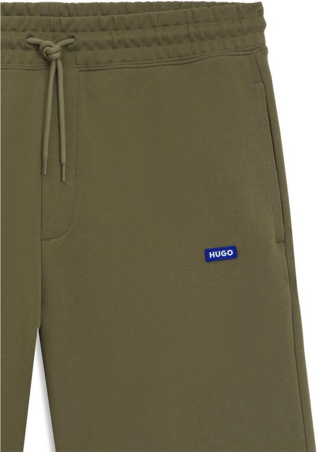 Hugo Blue Sweatshorts met logopatch model 'Nasensio' - Foto 2