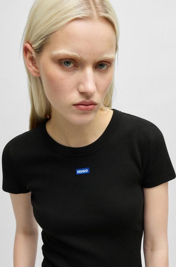 Hugo Boss Casual Dames Tee Easy Stijl Black Dames - Foto 7