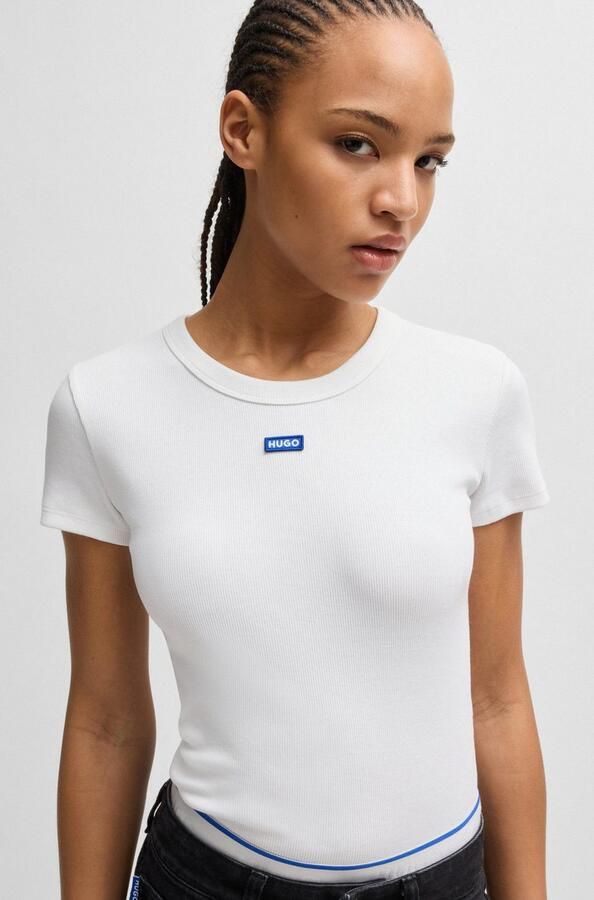 Hugo Boss Casual Dames Tee Easy Stijl White Dames - Foto 3