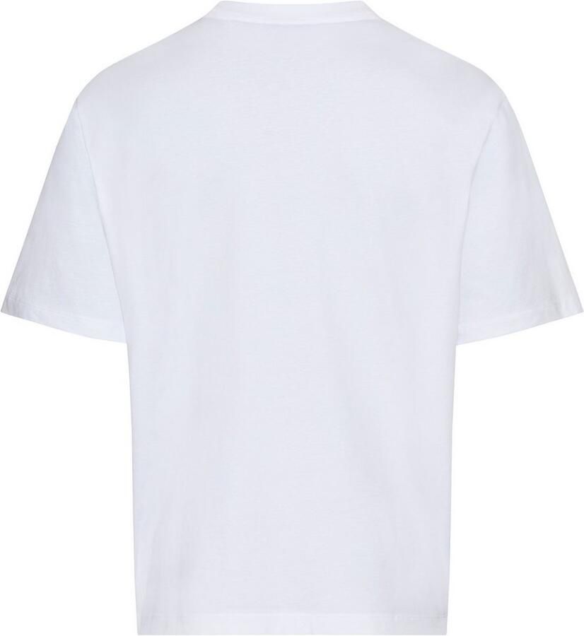 Hugo Blue T-shirt met logoprint model 'Nalax'