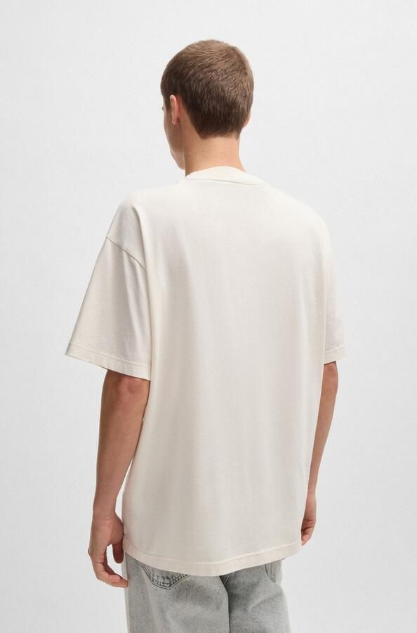 HUGO Blue T-shirt Nerperi met veelkleurig logo-opschrift - Foto 6