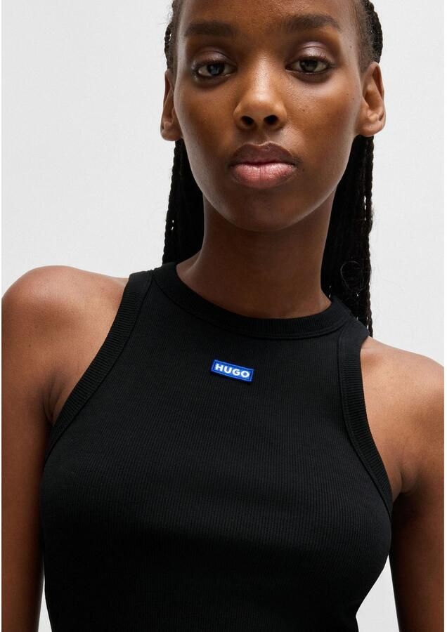HUGO Blue Tanktop Easy Tank Stretch-katoen slim fit - Foto 2
