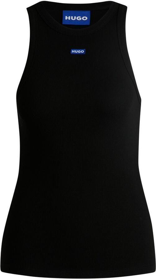 HUGO Blue Tanktop Easy Tank Stretch-katoen slim fit - Foto 5