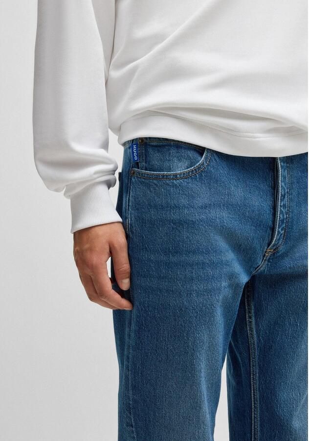 HUGO Blue Tapered jeans Brody met stone-washed-finish - Foto 3