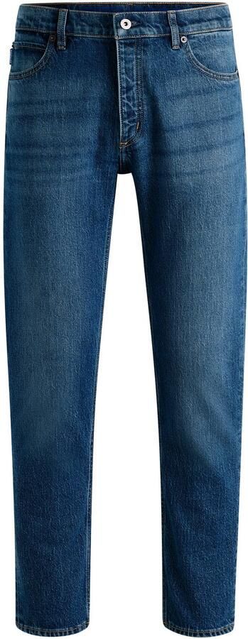 HUGO Blue Tapered jeans Brody met stone-washed-finish - Foto 15