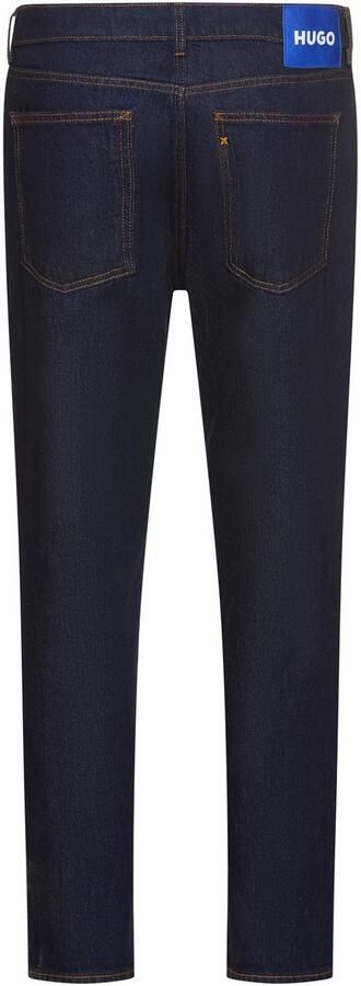 HUGO Blue Tapered jeans Brody met stone-washed-finish