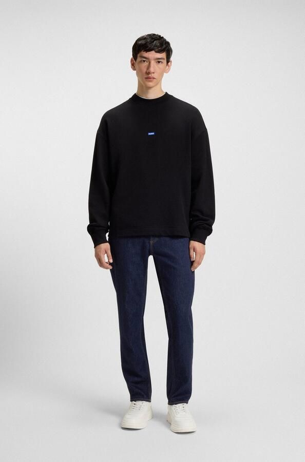 HUGO Blue Tapered jeans Brody met stone-washed-finish - Foto 4