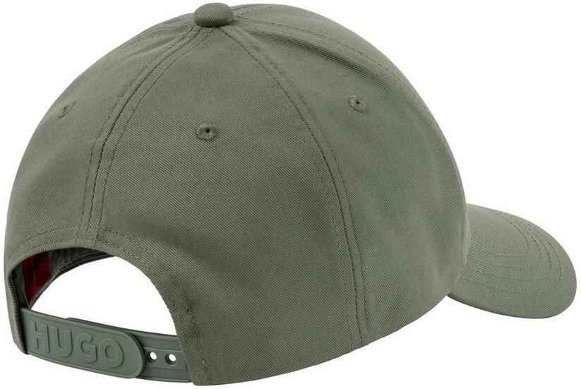 HUGO Aansluitende pet Jude-Stacked met 3d logo borduursel verstelbare sluiting unisex