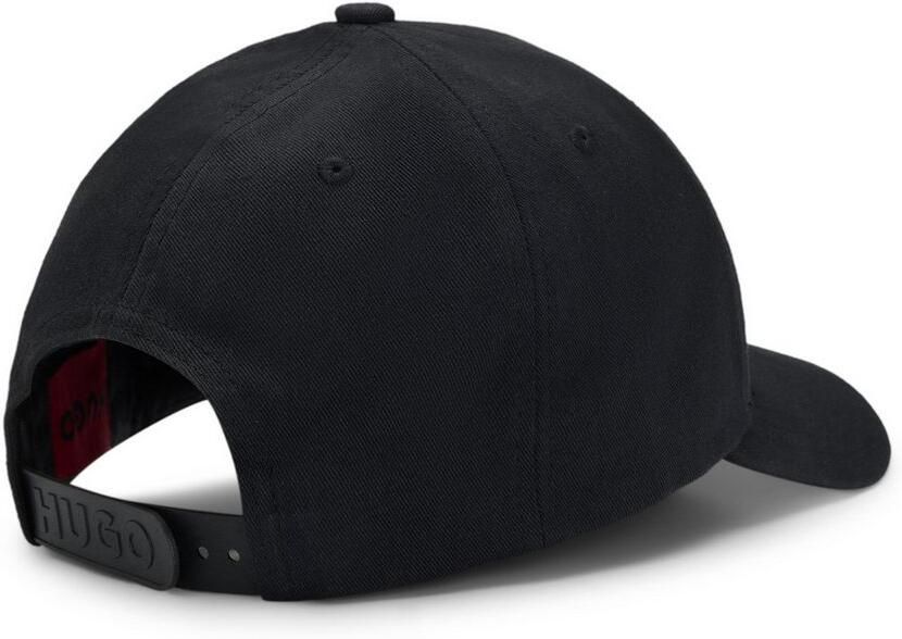 HUGO Aansluitende pet Jude-Stacked met 3d logo borduursel verstelbare sluiting unisex - Foto 5
