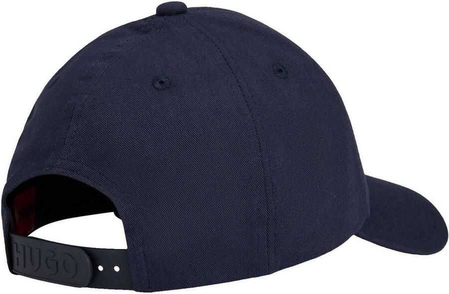 HUGO Aansluitende pet Jude-Stacked met 3d logo borduursel verstelbare sluiting unisex - Foto 4