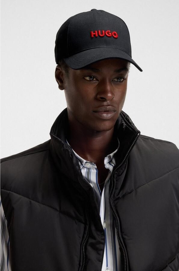 HUGO Baseball pet CAP met 3d logo borduursel verstelbare sluiting unisex - Foto 3