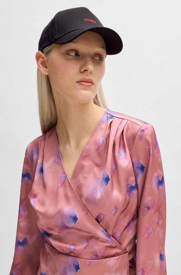 HUGO Baseballpet met labelstitching model 'Cara' - Foto 3