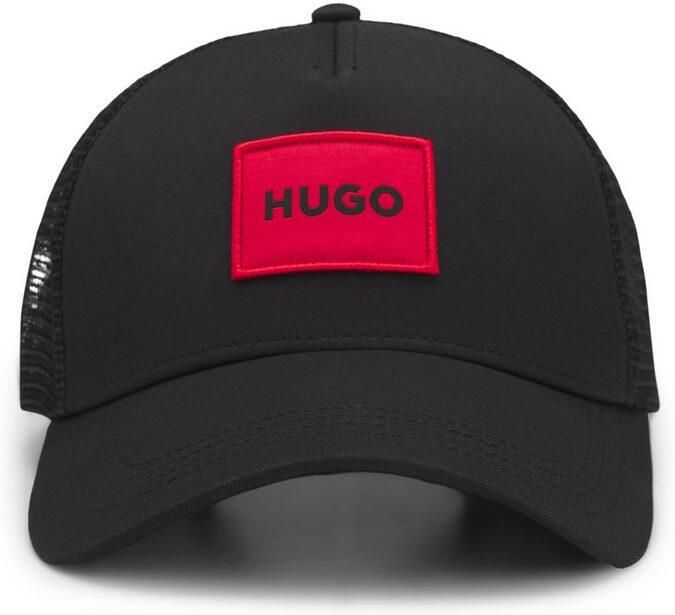 HUGO Baseball pet Kody-PL in tucker-stijl met patch - Foto 5