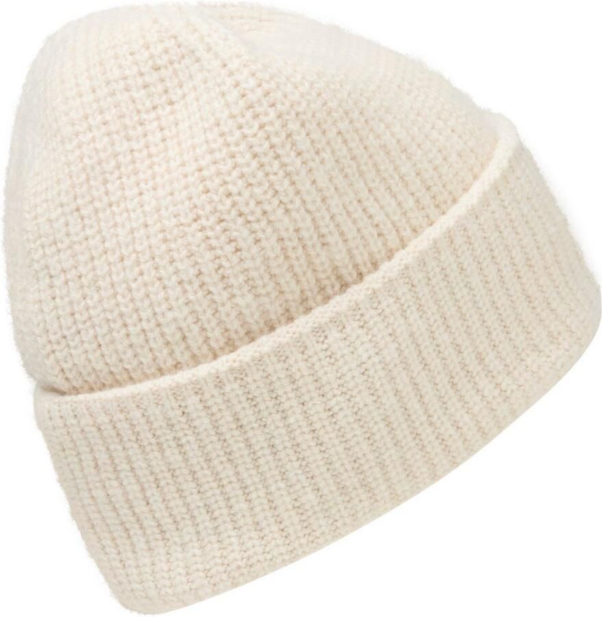 HUGO Beanie Socialy Hat met geborduurd logo