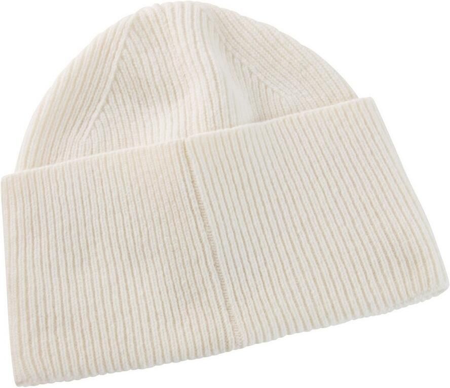 HUGO Beanie Xaff 6 met logobadge