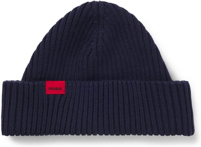 HUGO Beanie van scheerwolmix model 'XUSH' - Foto 6