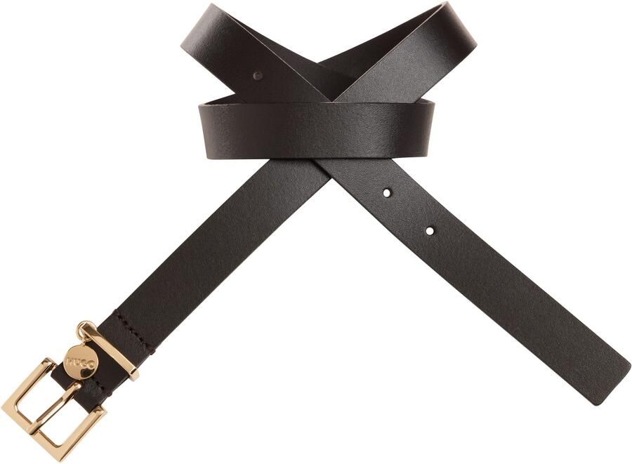 HUGO Leren riem Amelia-G Sz25 Stijlvolle sluiting met logo hanger - Foto 2