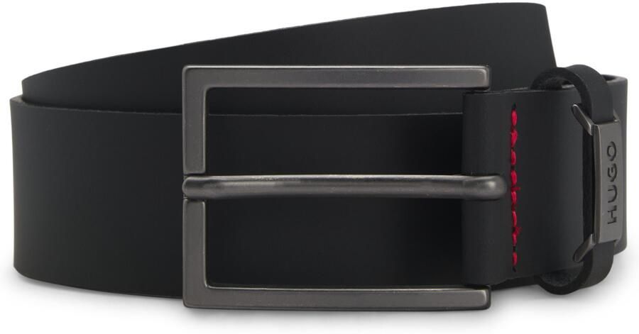 HUGO Leren riem Gabriel_Sz35 Met merkembleem van - Foto 6