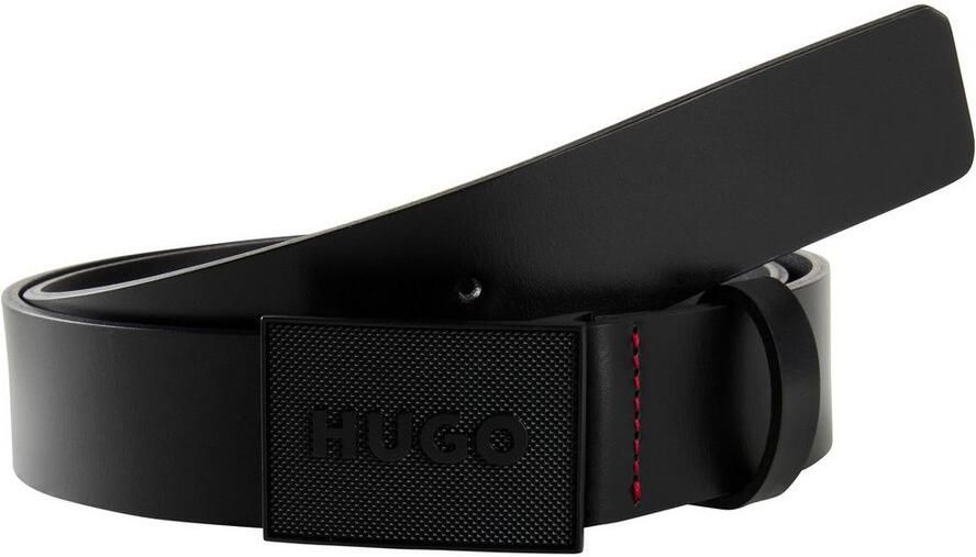 HUGO Leren riem Gethon Sz35 met koppelgesp - Foto 3