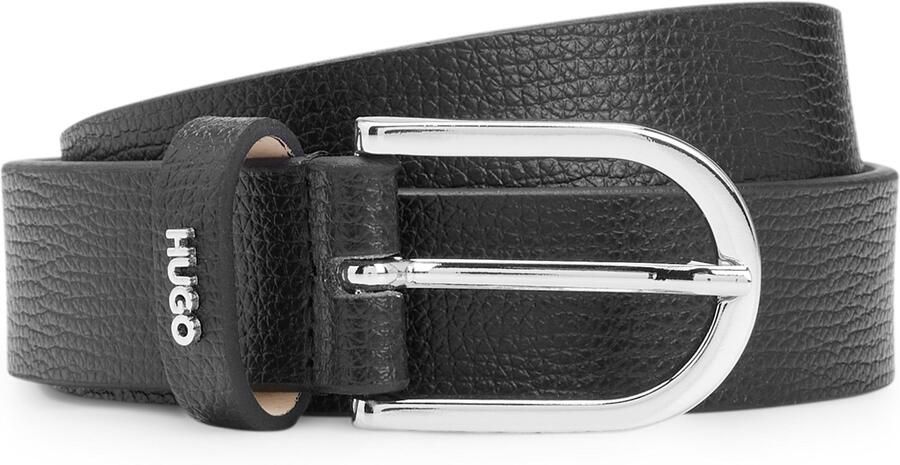 HUGO Leren riem Zoey-C Sz25 met metalen logo - Foto 8