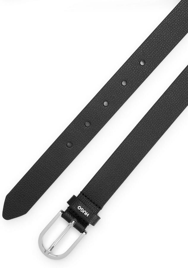 HUGO Leren riem Zoey-C Sz25 met metalen logo - Foto 4