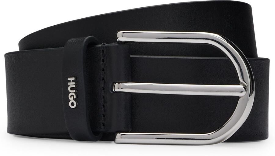 HUGO Leren riem Zoey-S Sz35 Ovale sluiting merklogo van metaal - Foto 7