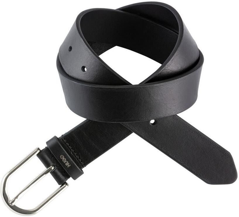 HUGO Leren riem Zoey-S Sz35 Ovale sluiting merklogo van metaal - Foto 3