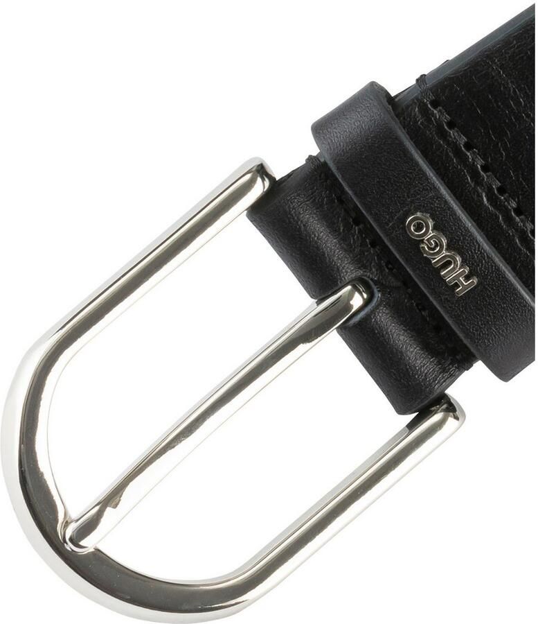 HUGO Leren riem Zoey-S Sz35 Ovale sluiting merklogo van metaal