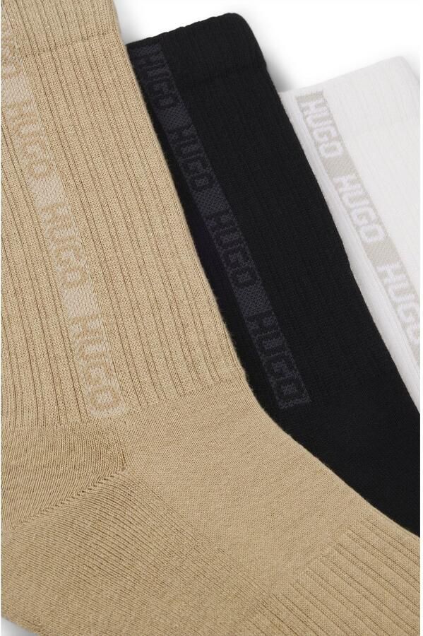 HUGO underwear Basic sokken 3P QS RIB TAPE MD - Foto 2